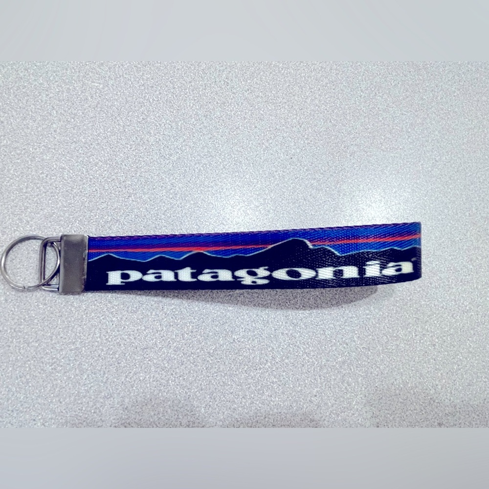 Super cute Patagonia wristlet keychain